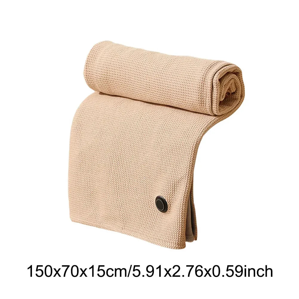 Winter USB Electric Heated Blanket Wearable 3 Heating Level Heated Shawl Portable Body Warmer Blanket for Home Office Sofa Shawl
