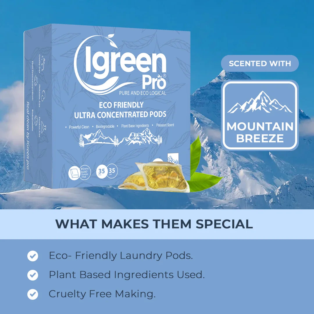 Eco Friendly Ultra Concentrated Liquid Laundry Detergent in Pods