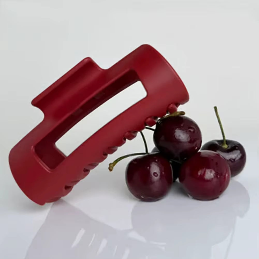 Silicone Soft Claw Clip Nonslip Elegant Hair Clip Flexible Trendy Hair Accessories for Birthday Christmas Gift